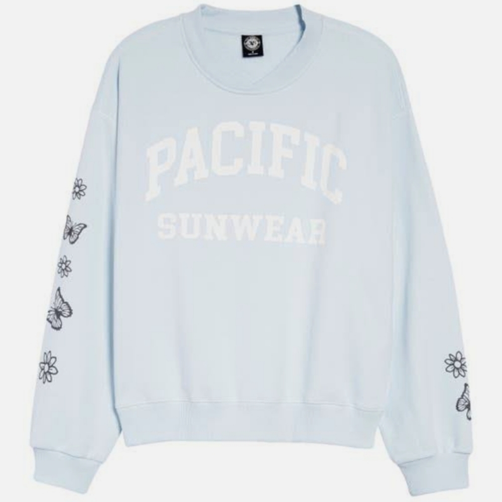 Vintage Butterfly Crewneck Sweatshirt